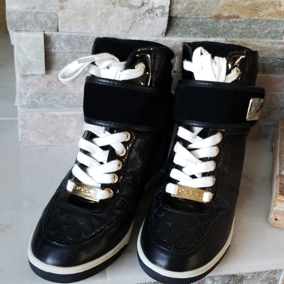 bebe Shoes - bebe sport wedge sneakers women's size 7